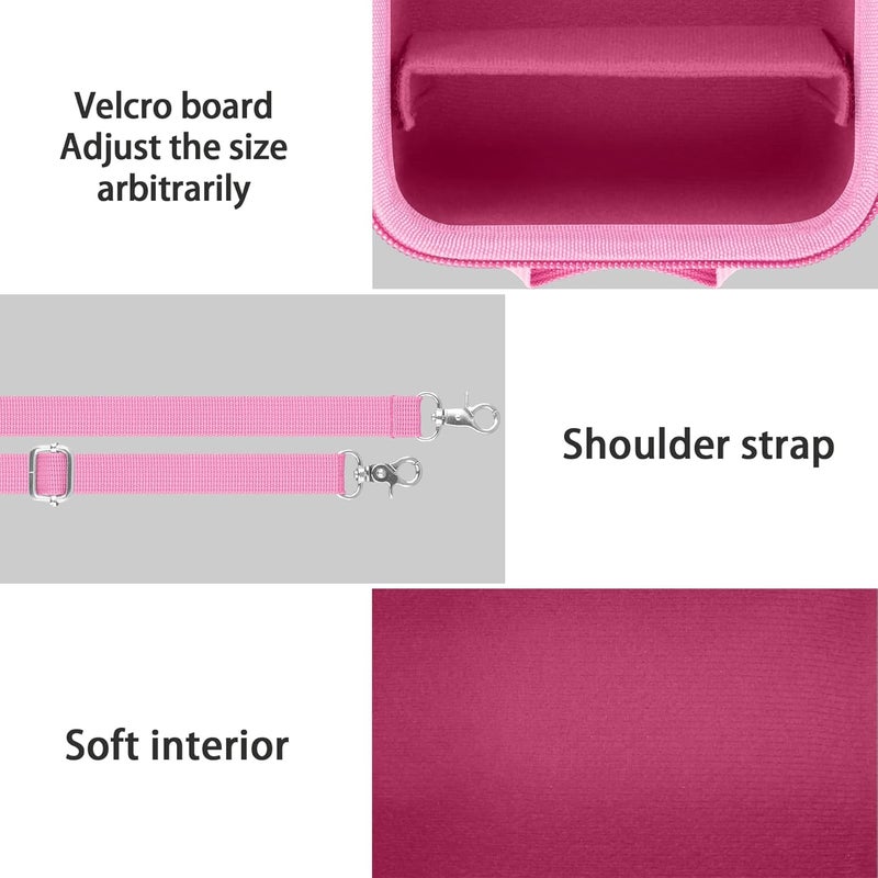 Baval Camera Case Compatible with KODAK PIXPRO AZ405/AZ425/AZ255/AZ401/AZ528 Digital Camera Vlogging Camera(Pink Case) - Image 4